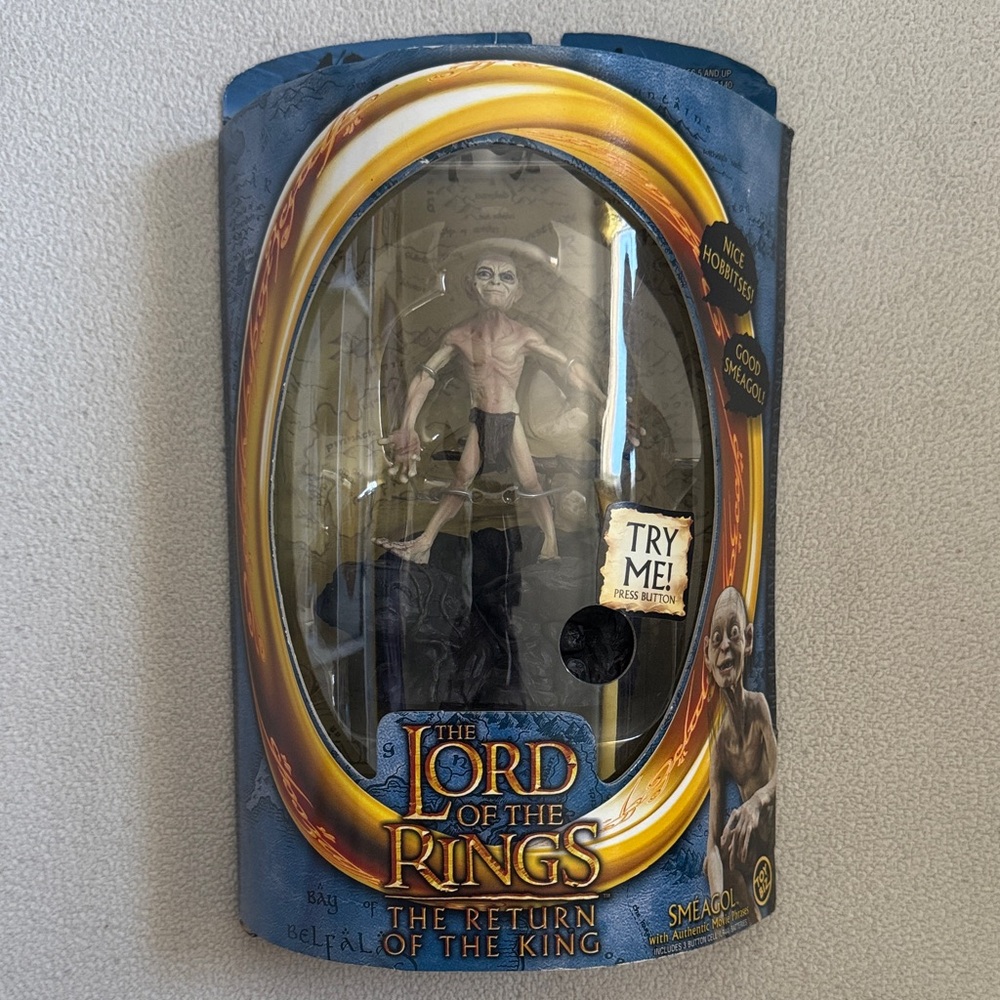 ToyBiz Lord Of The Rings Return of the King Smeagol with Authentic Movie Phrases